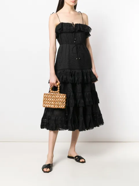 zimmermann juniper tiered dress