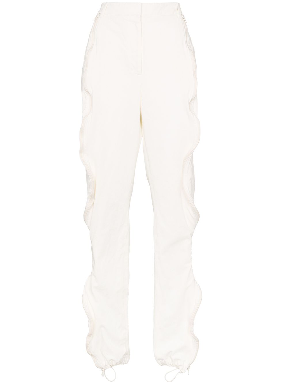 фото Stella McCartney спортивные брюки с декоративными молниями
