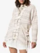 Stella McCartney tie-detail cotton-blend knit cardigan