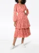 byTiMo floral tiered midi dress