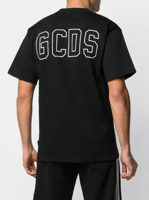GCDS GCDS GOD CAN'T DESTROY STREETWEAR T-SHIRT - BLACK
