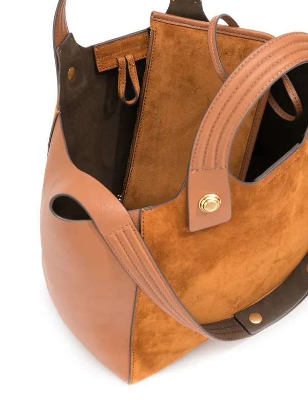 Rory shearling mini tote hotsell