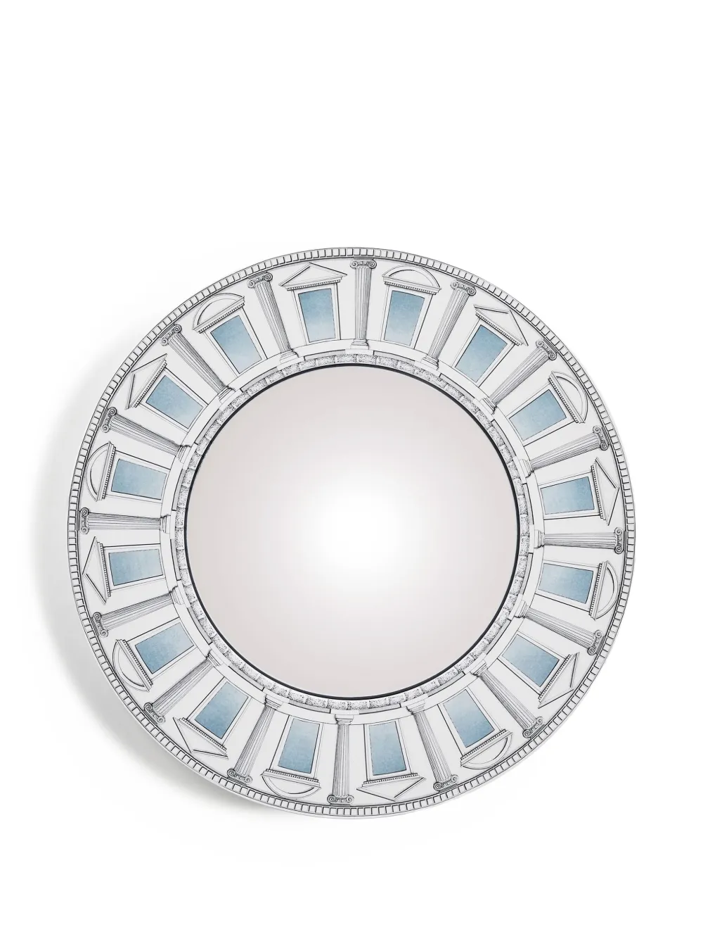 Fornasetti Architettura Celeste convex mirror | White | Image 1