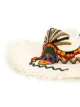 Etro embellished straw hat