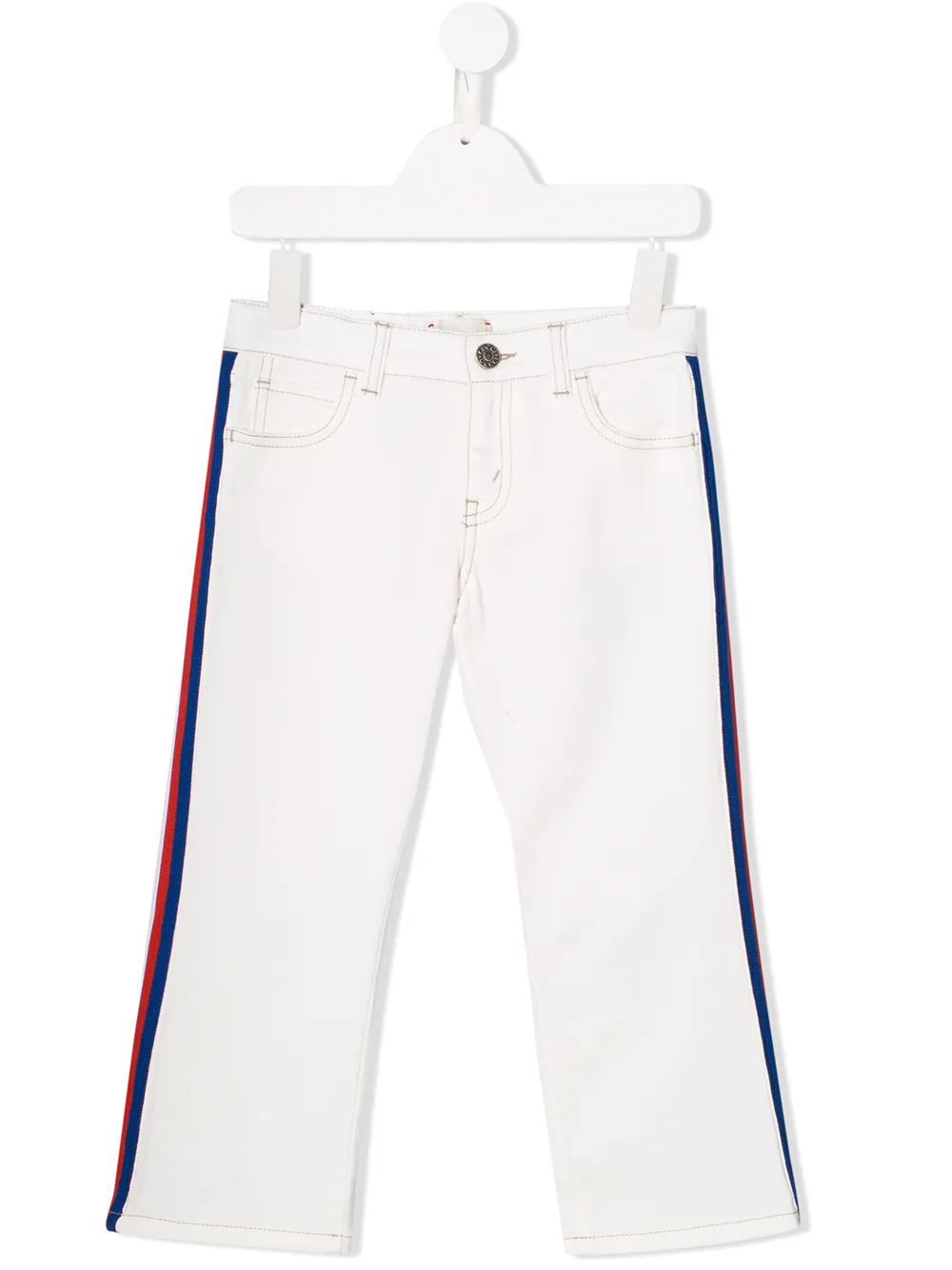 Gucci Kids джинсы со вставками