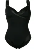 Marlies Dekkers Cache Coeur plunge balcony bathing suit - Black