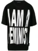 Image 1 of Marlies Dekkers I Am a Feminist oversized T-shirt black