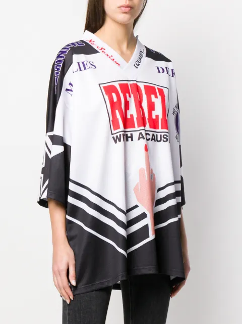 american football t shirt dress