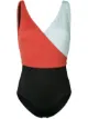 الصورة 1 من Solid & Striped ثوب سباحة متباين اللون