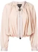 Image 1 of Giorgio Armani cropped jacket with ruched design