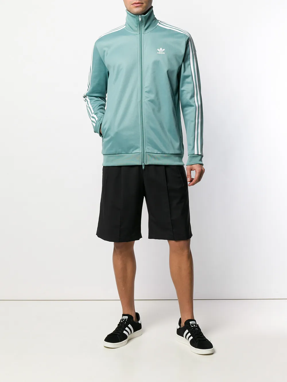 adidas Superstar trainingsjack Groen