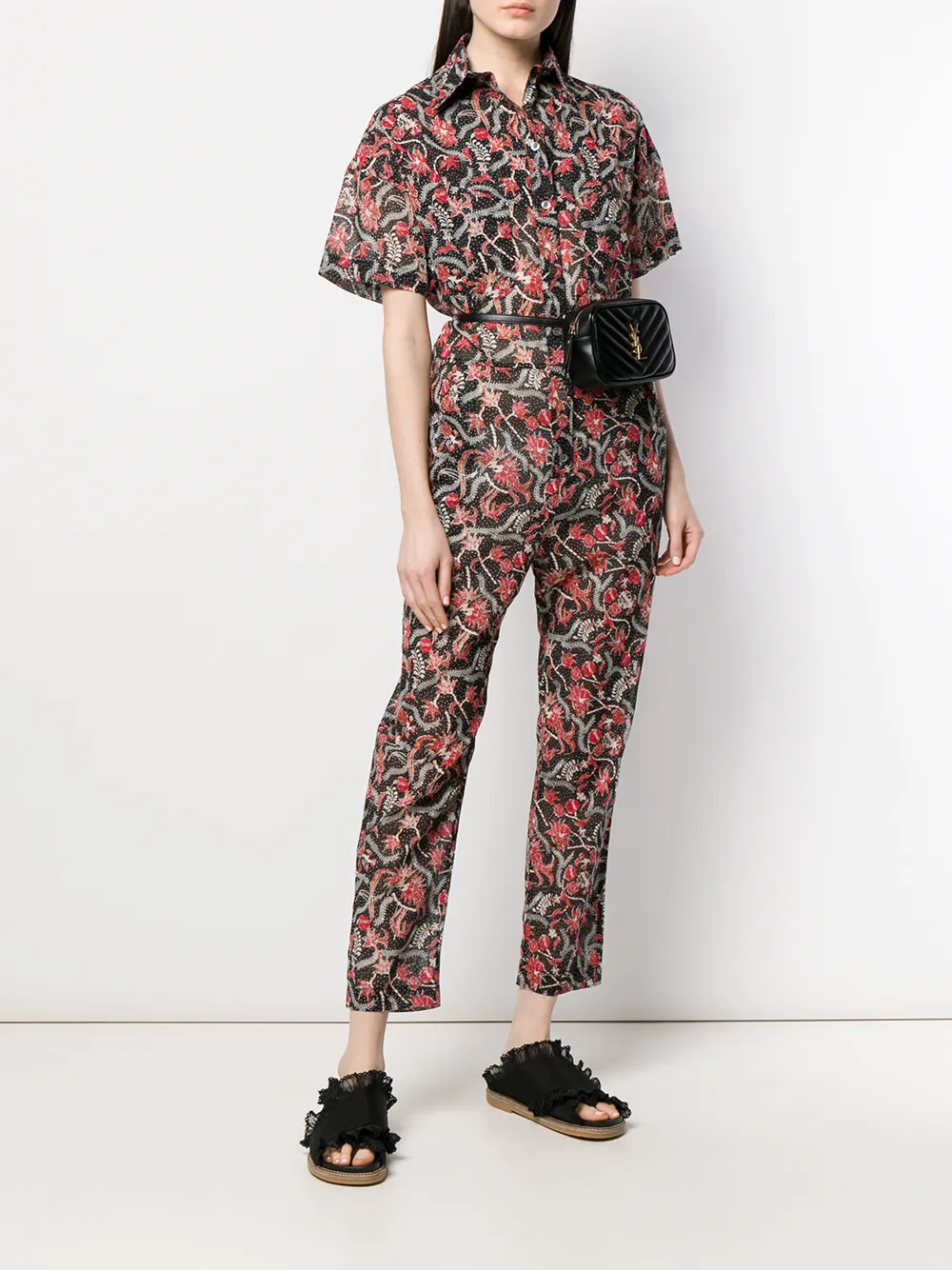 isabel marant floral jumpsuit