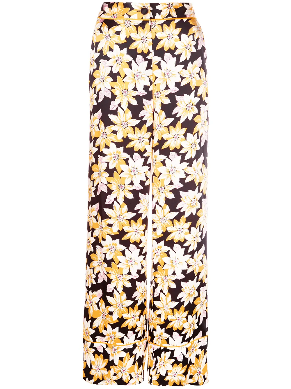 Cinq À Sept Tops CINQ A SEPT HOSE MIT BLUMEN-PRINT - MEHRFARBIG