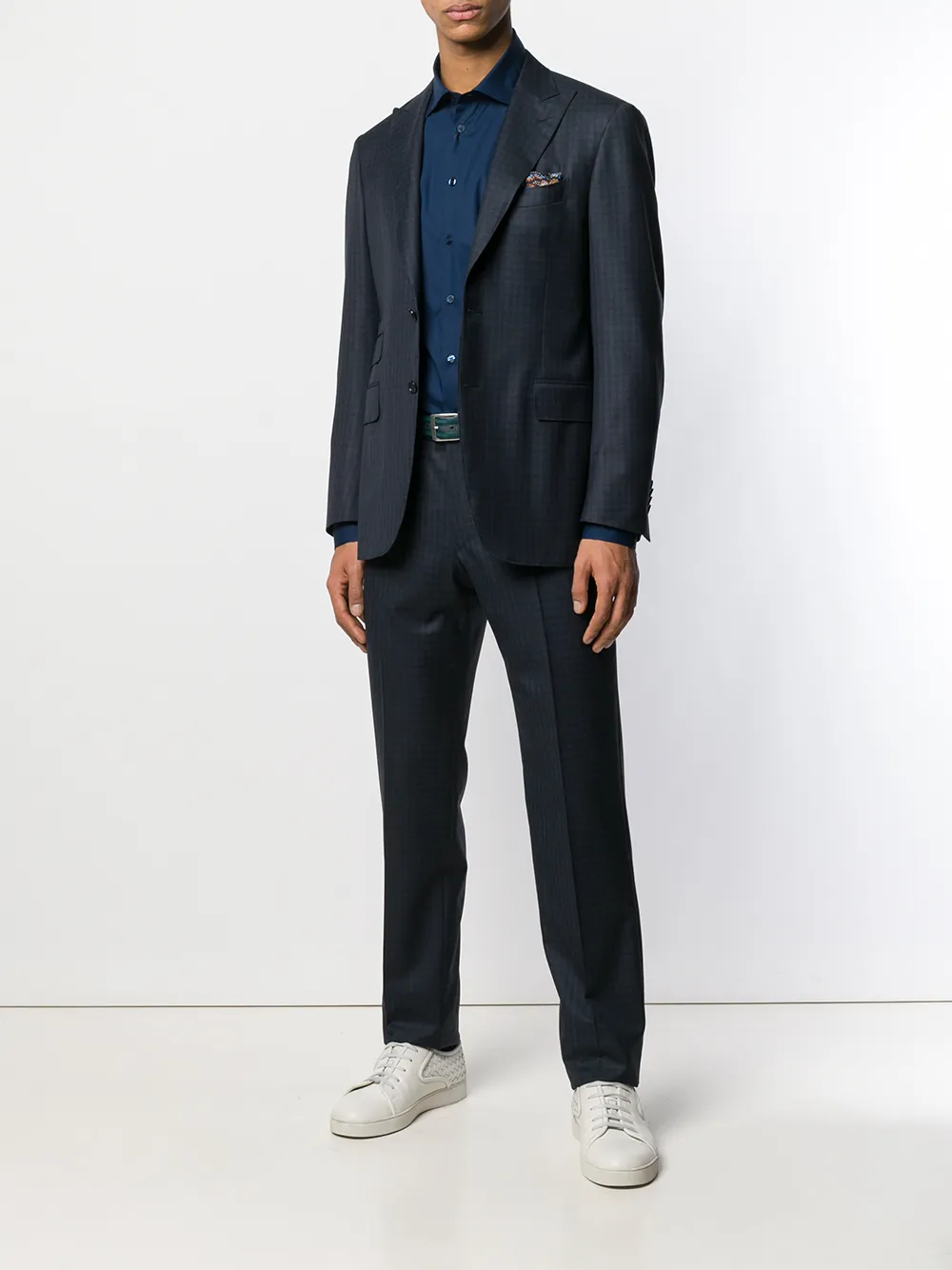 ETRO Effen overhemd - Blauw