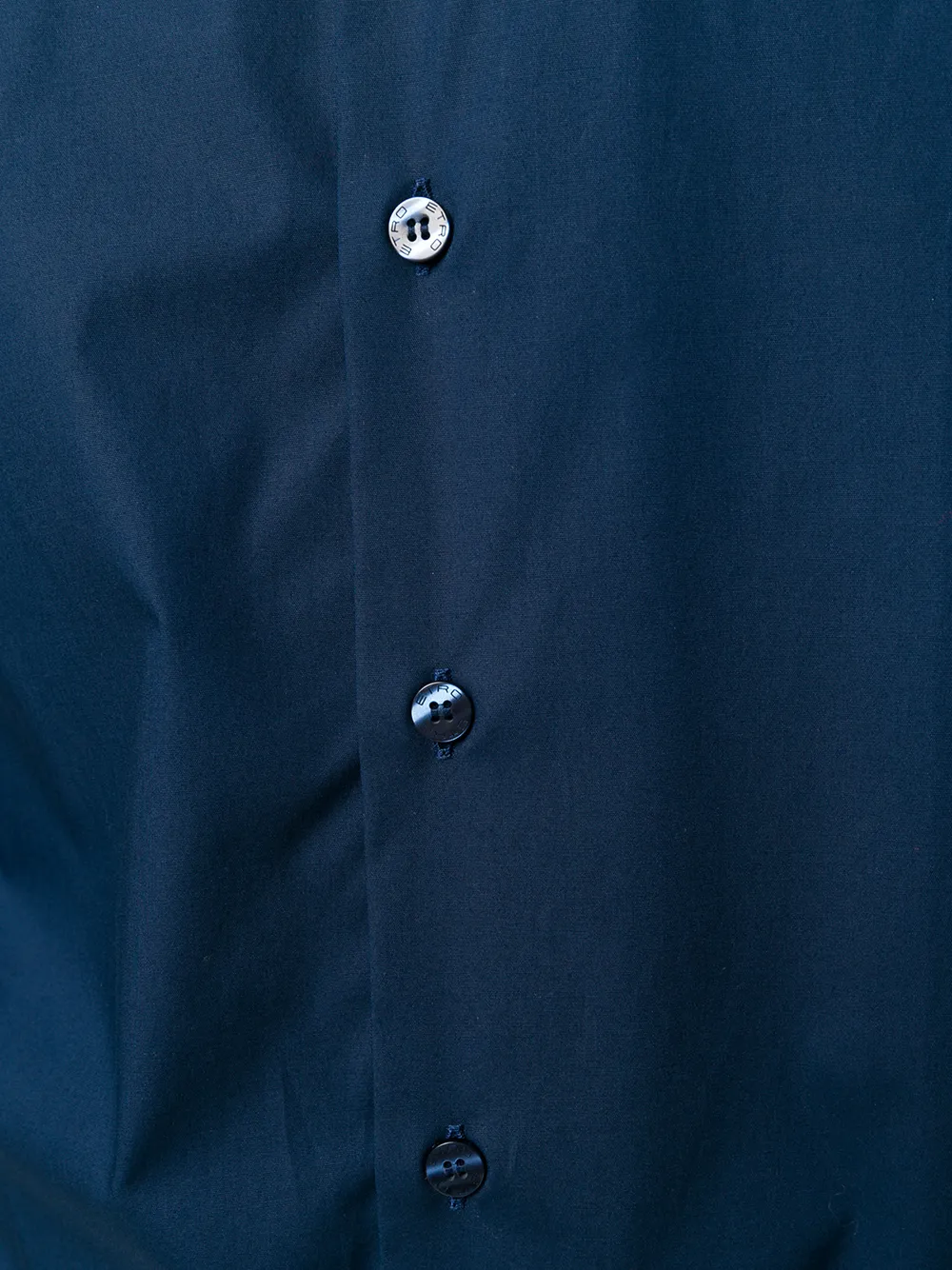 ETRO Effen overhemd Blauw