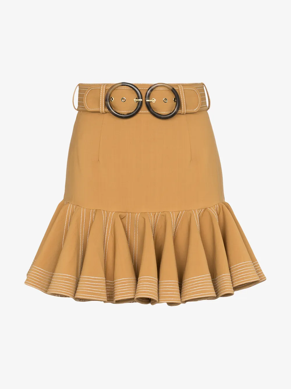 Zimmermann Skirts ZIMMERMANN ZIPPY FLIP MINI-SKIRT