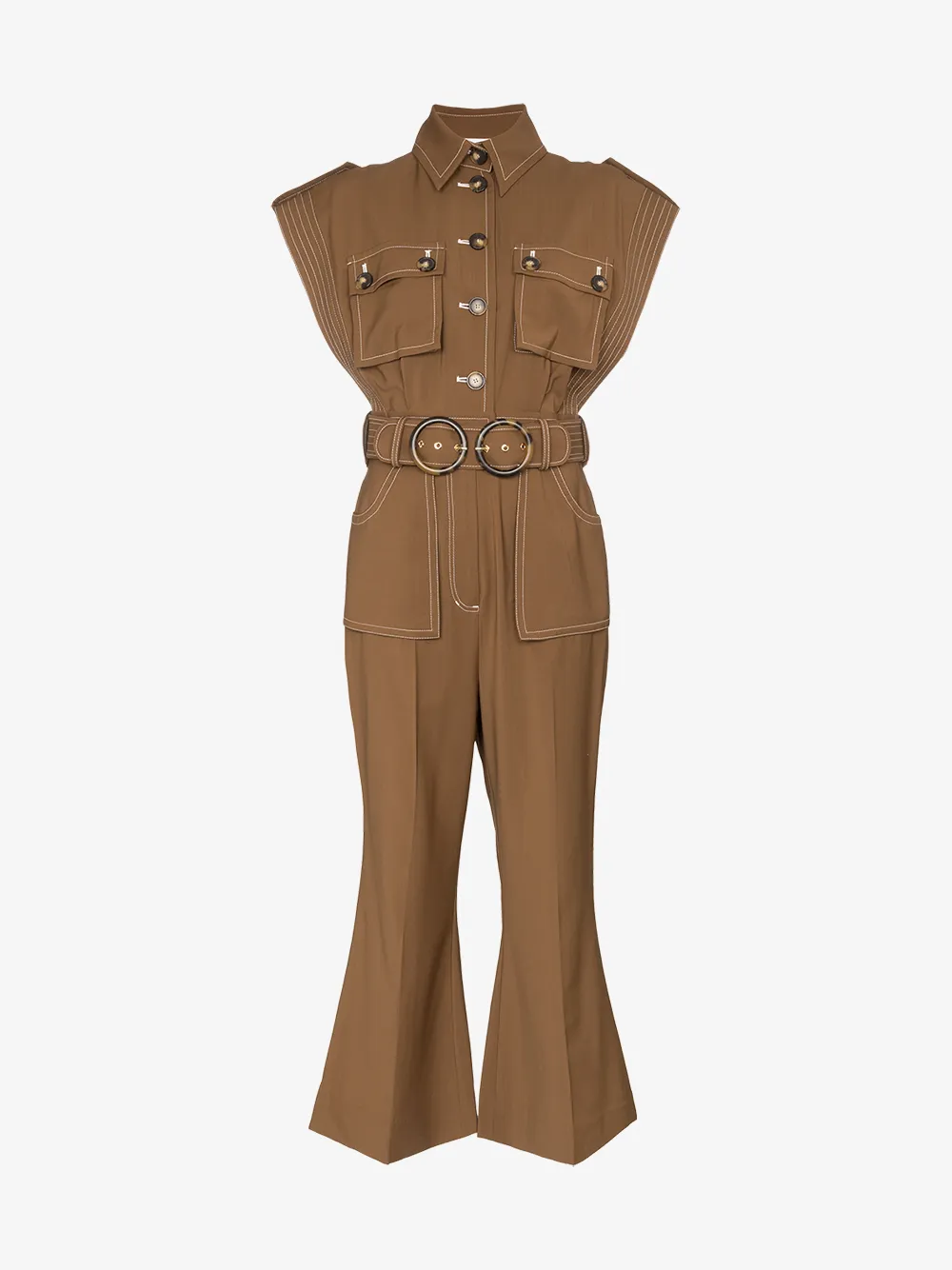 Zimmermann Suits ZIMMERMANN 'ZIPPY' SAFARI-JUMPSUIT