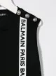 Balmain Kids بلوزة بشعار مزين