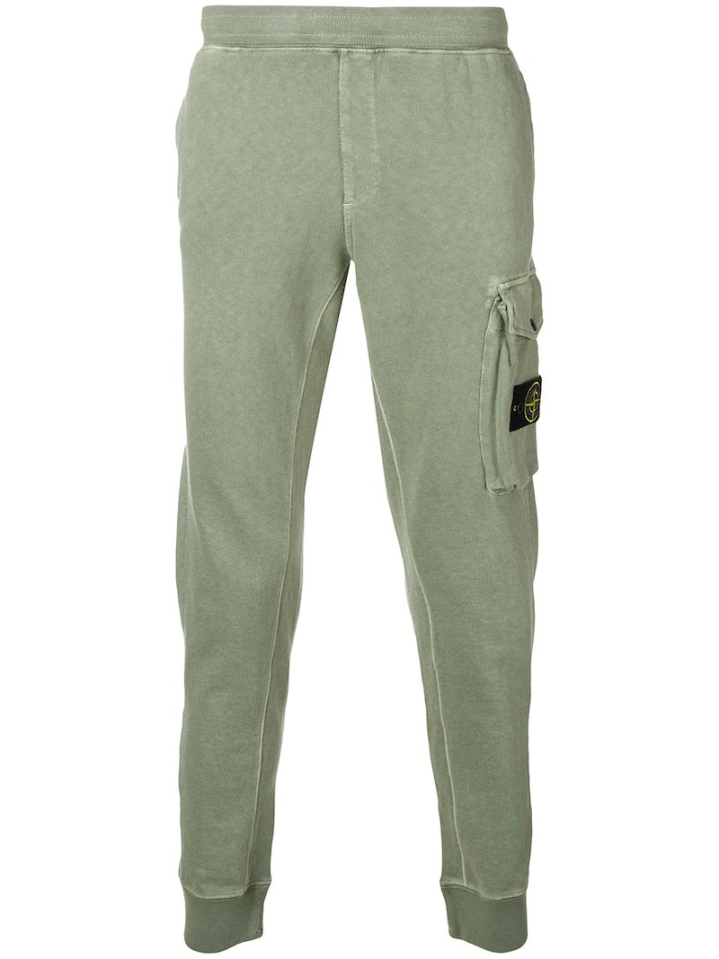 Stone Island спортивные брюки с карманами карго