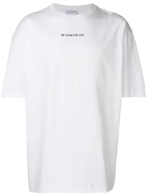 Ih Nom Uh Nit T-Shirt mit Logo-Print