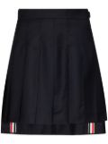 Thom Browne School Uniform pleated skirt - Blue