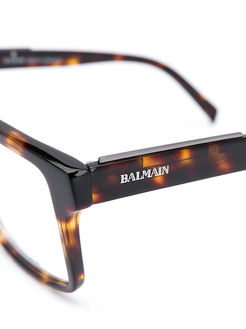 balmain tortoise shell glasses