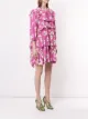 Nº21 Gestuftes Minikleid