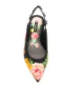 Dolce & Gabbana صندل مسطح بطبعة زهرة
