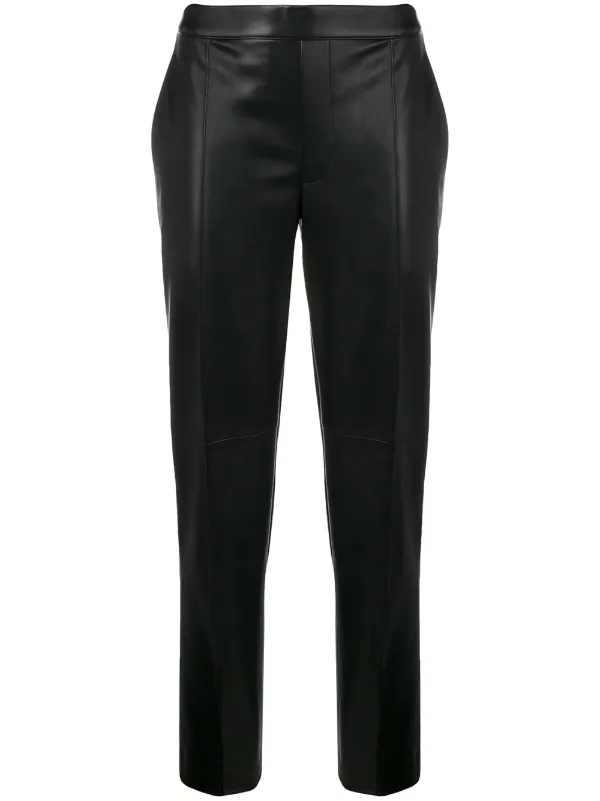 black trousers ankle grazers