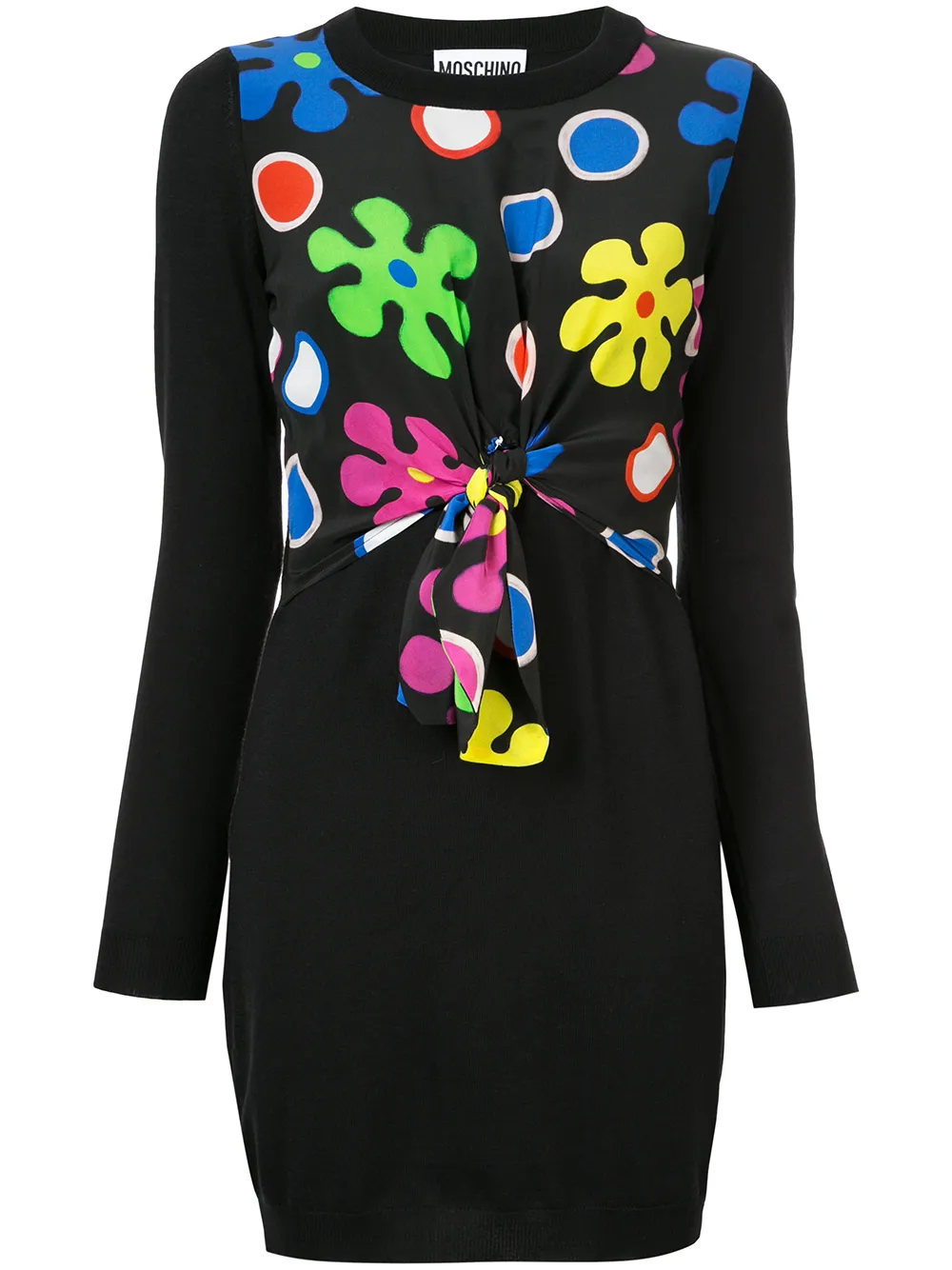 moschino little black dress