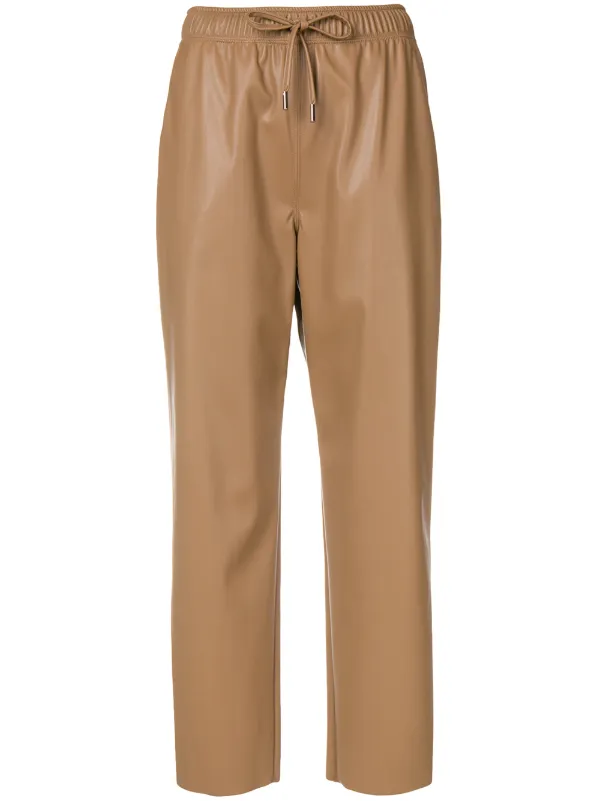 max mara leather trousers