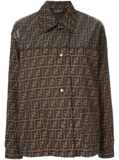 fendi ff logo jacket