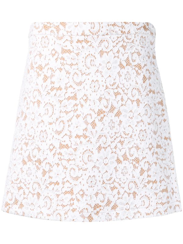 michael kors white skirt