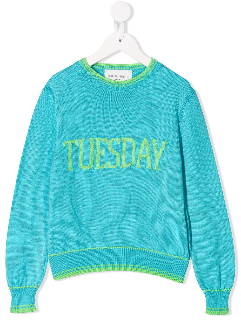 фото Alberta Ferretti Kids трикотажный джемпер 'Tuesday'