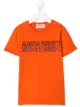 الصورة 1 من Alberta Ferretti Kids تيشيرت بشعار مزين بأهداب