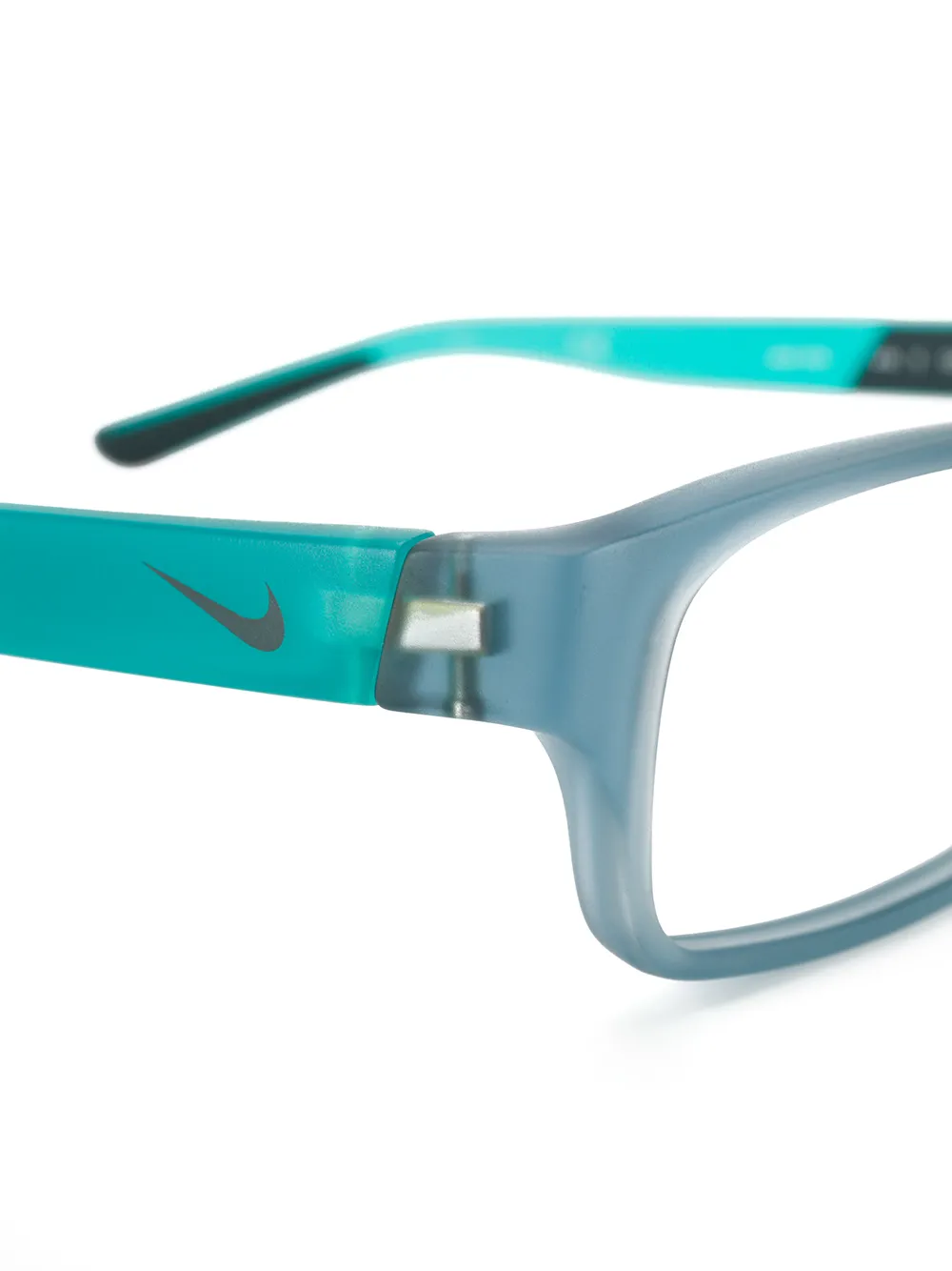 Nike Rectangle Frame Glasses In Blue
