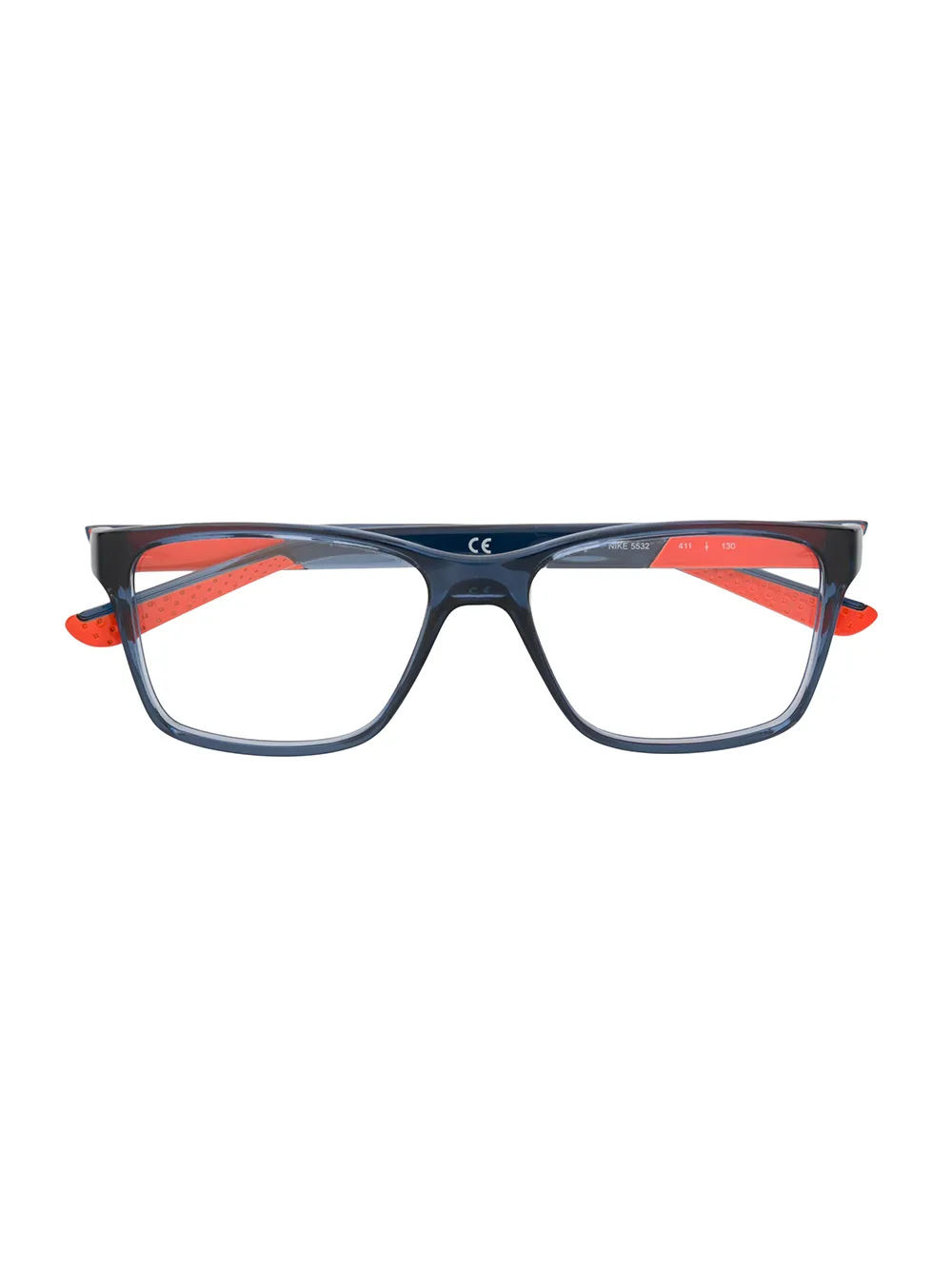 

Nike Kids rectangle frame glasses - Blue
