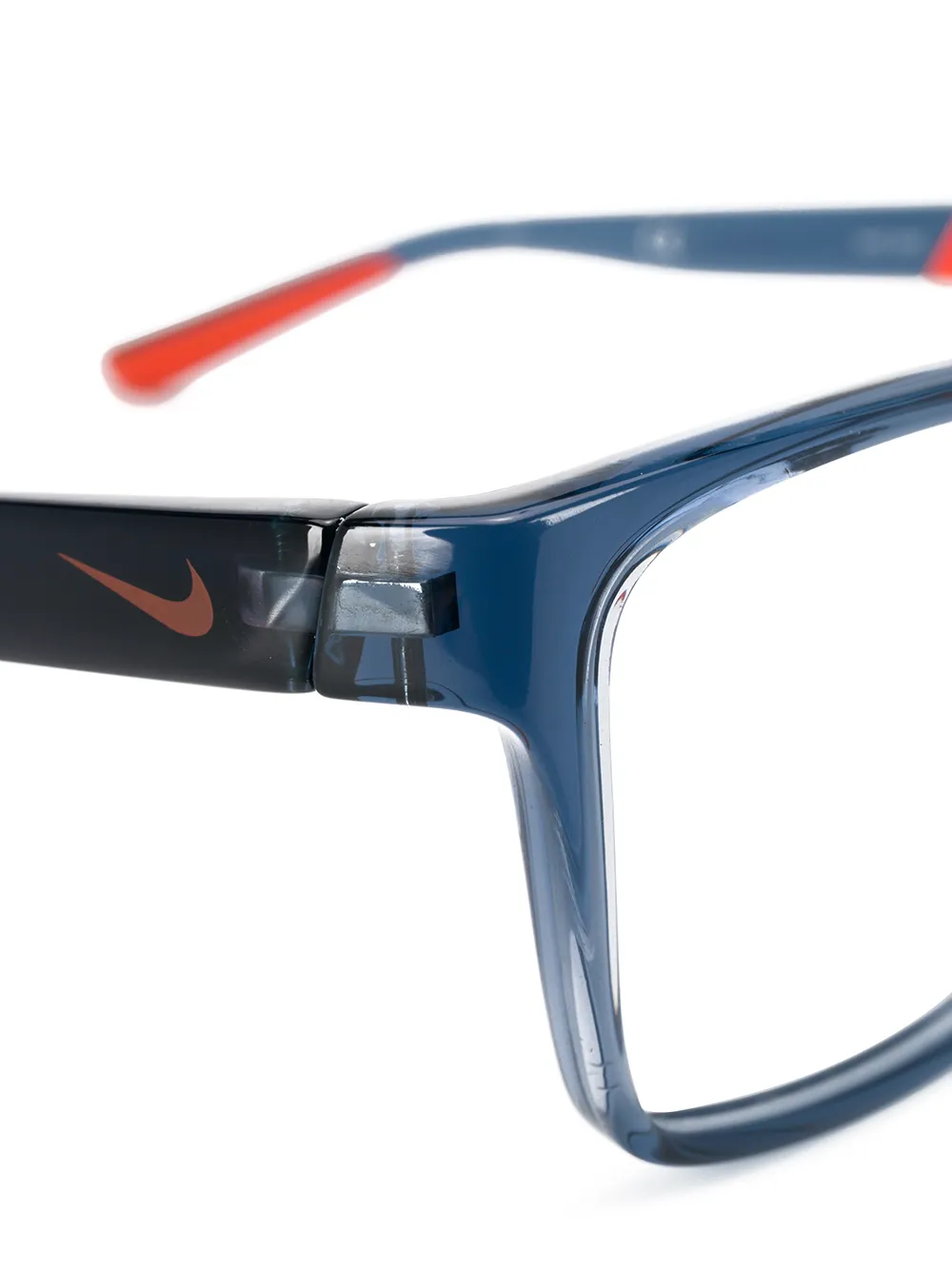Nike Kids Bril met rechthoekig montuur - Blauw