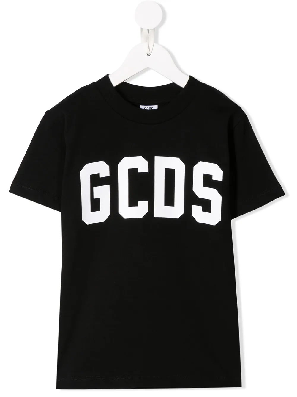 Gcds Kids' Logo T-shirt In Black