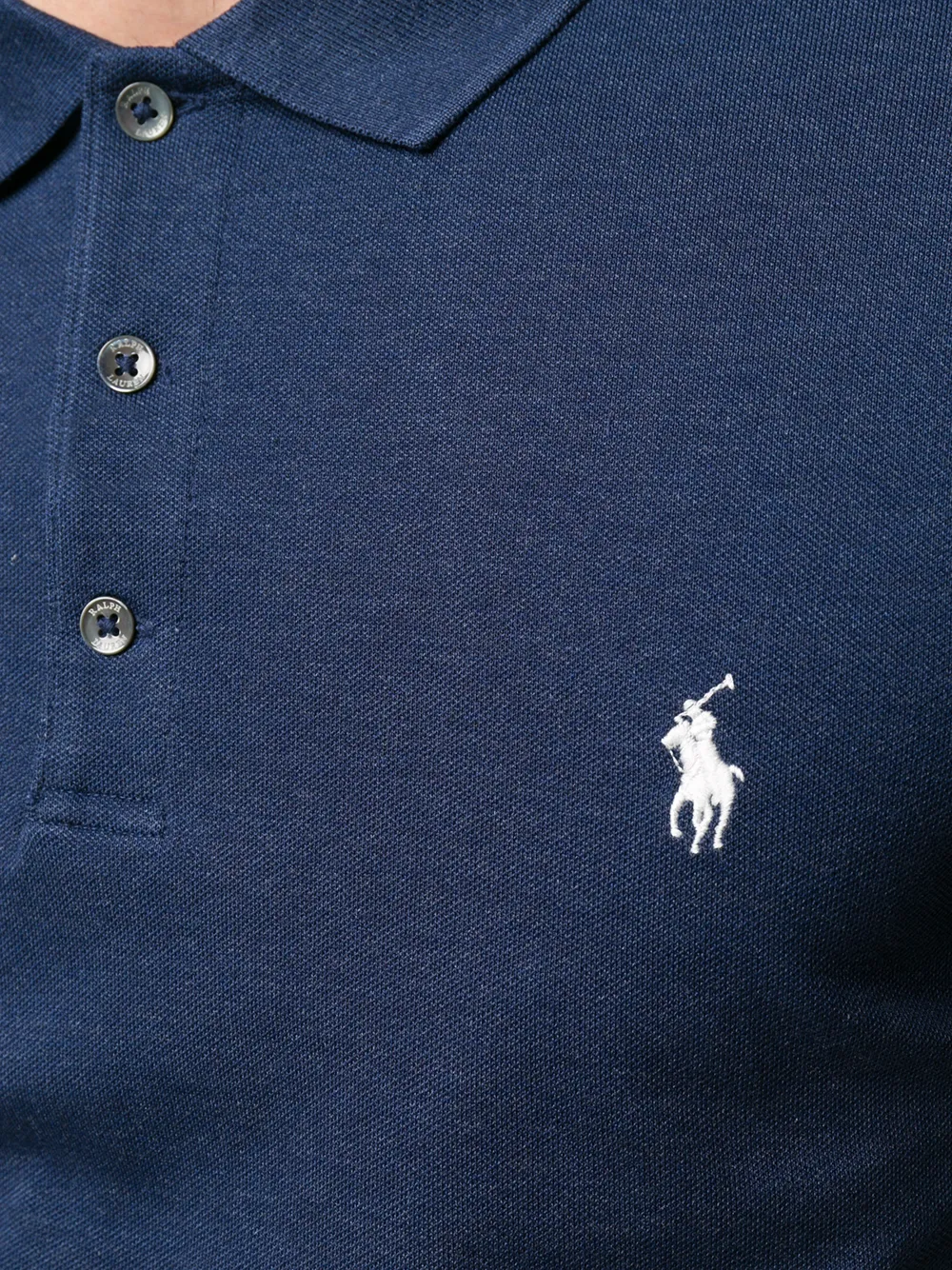 фото Polo ralph lauren рубашка-поло с вышитым логотипом