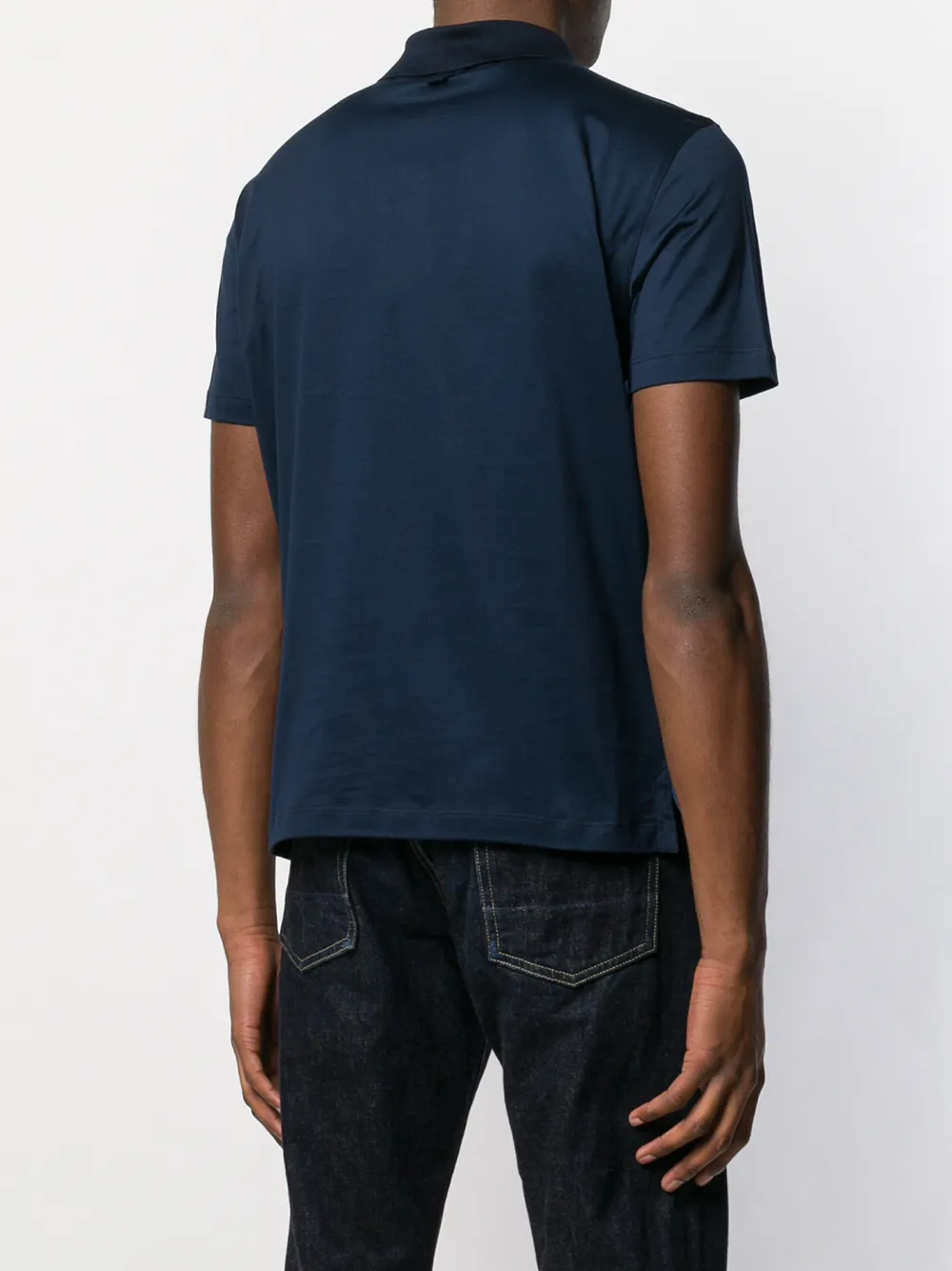 Billionaire Poloshirt met logopatch Blauw