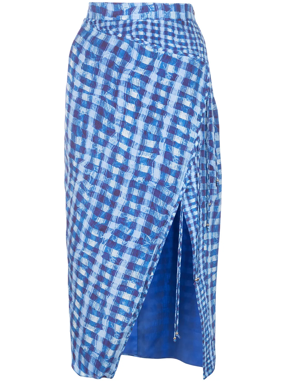 Altuzarra Tops ALTUZARRA ROCK IM WICKELSTIL - BLAU