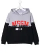 الصورة 1 من Msgm Kids كنزة بغطاء رأس ولونين
