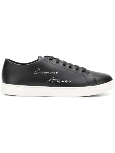 emporio armani lace up shoes