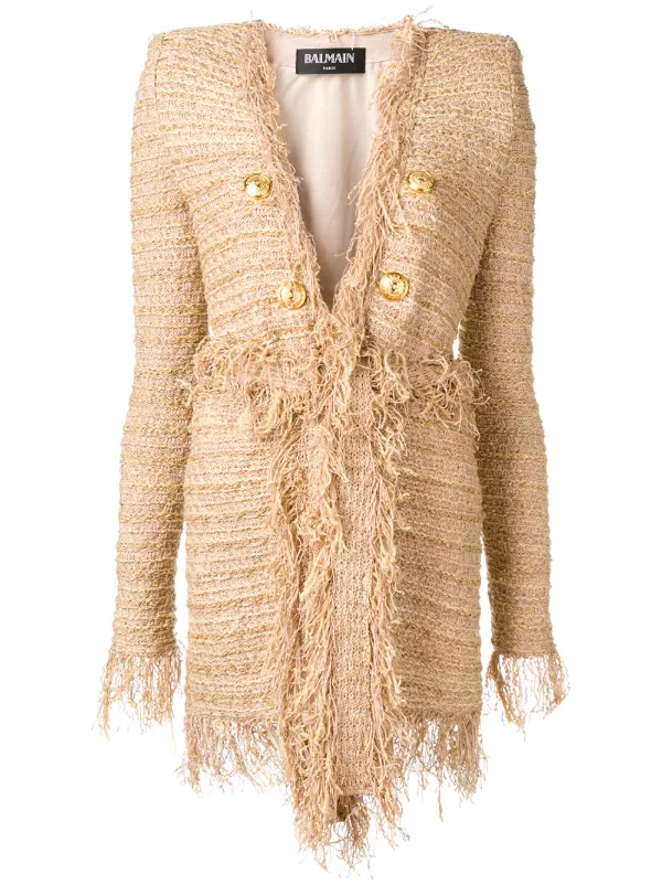 balmain cappotto