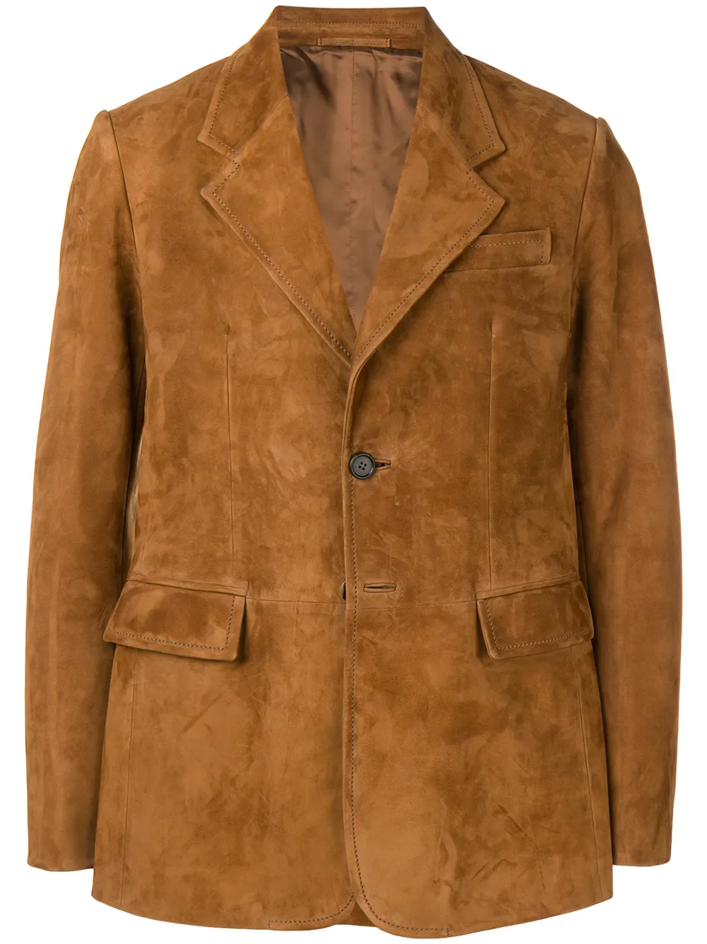 blazer en peau d'agneau