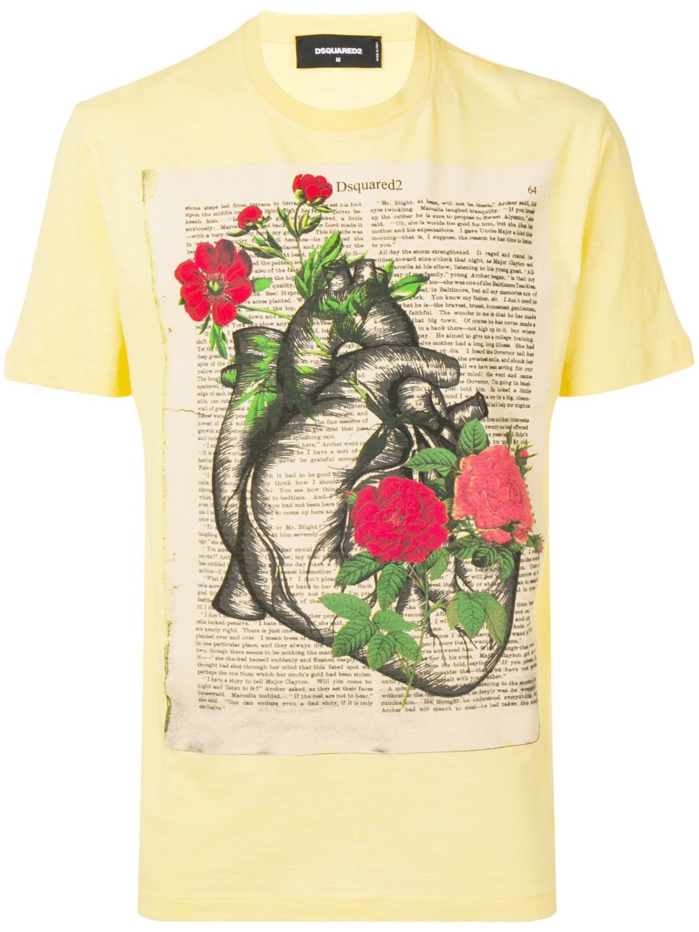 Dsquared2 Heart Print T-shirt - Farfetch
