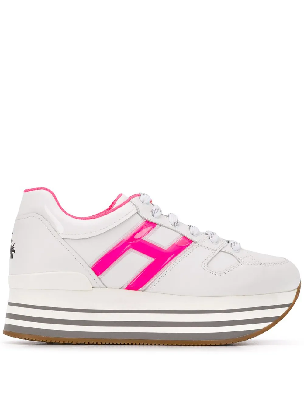 Hogan Sneakers met plateauzool Wit