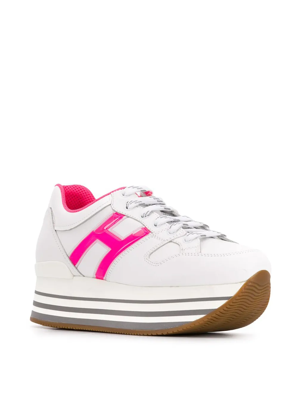 Hogan Sneakers met plateauzool Wit