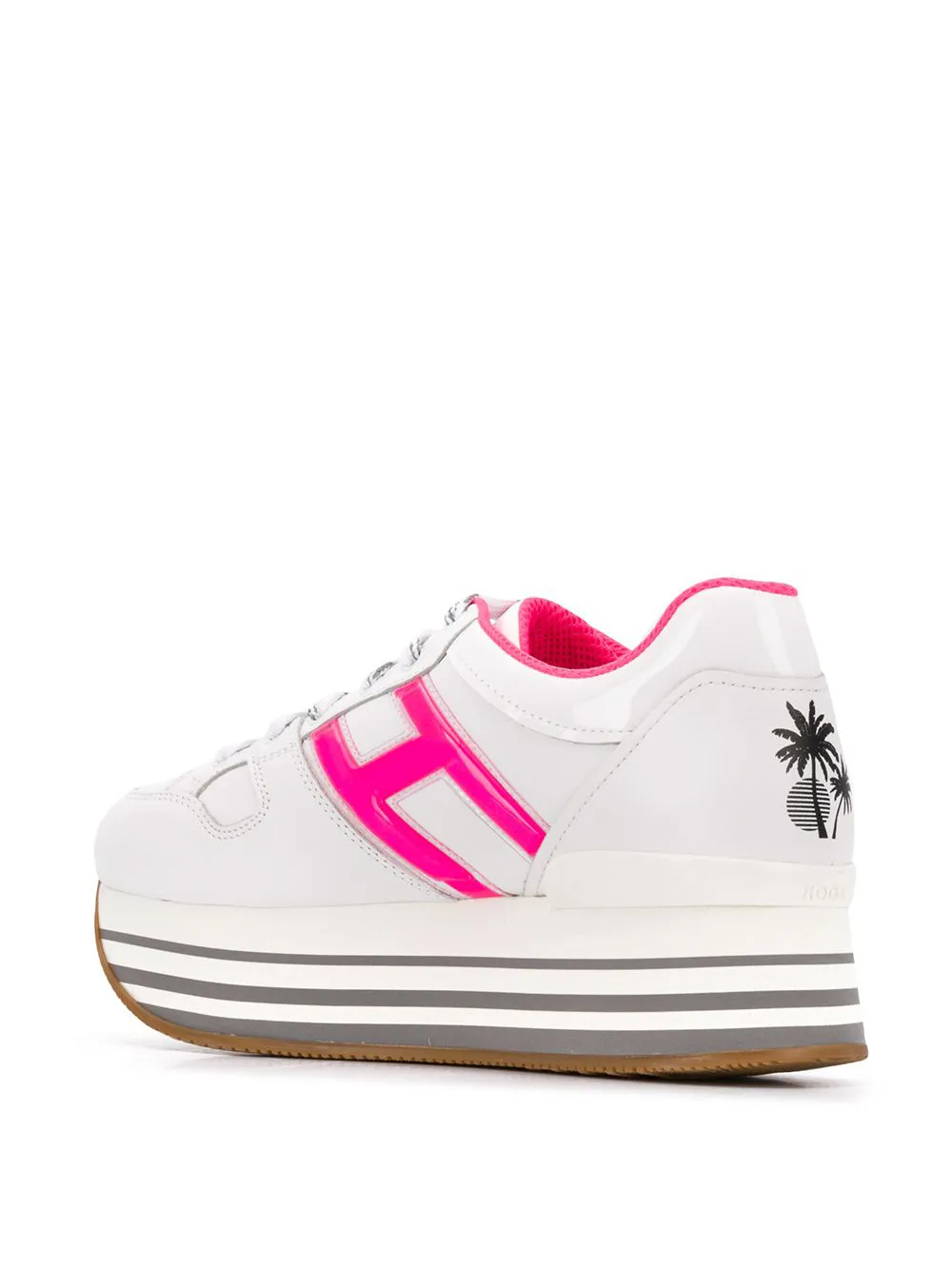 Hogan Sneakers met plateauzool Wit